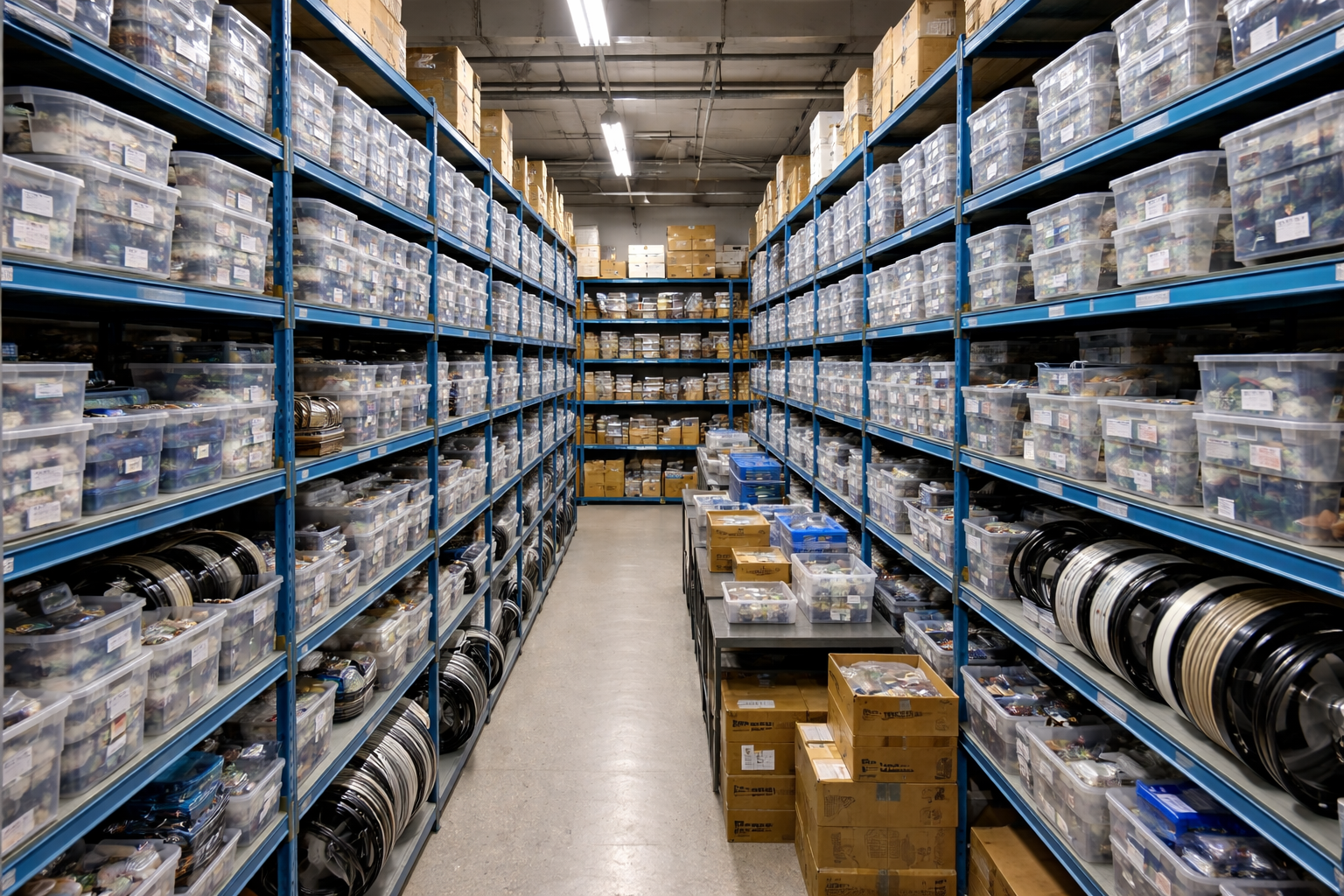 SX-Electronics quality inspection and packing area
